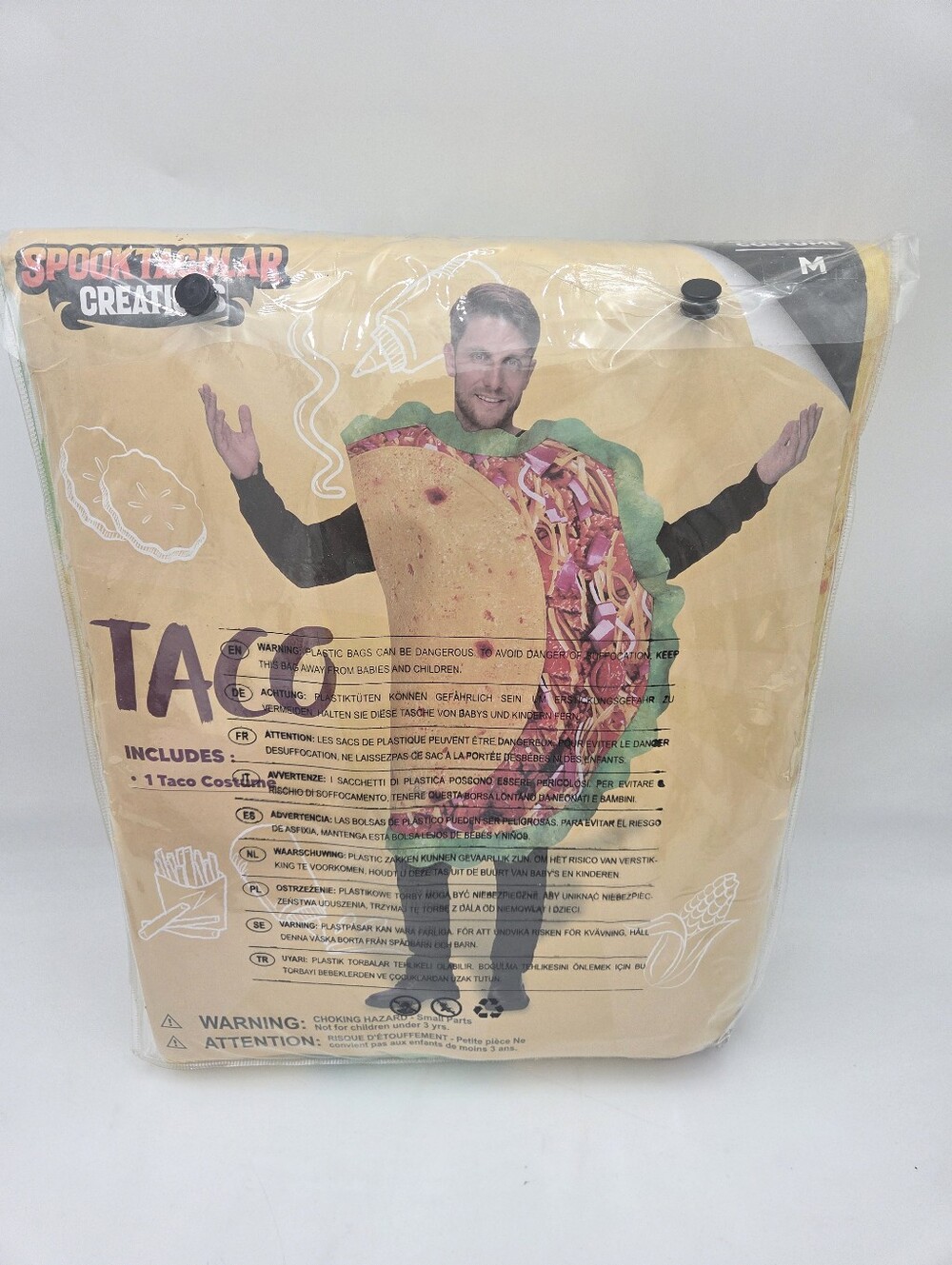 Spooktacular Creations Taco Costume M
